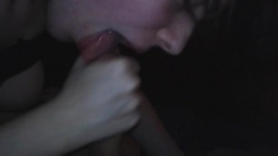 Big Tit Chick goes Ham when Sucking my Dick, Lots of Moaning