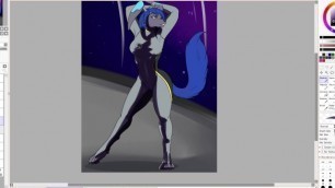 Space Girl - Speedpaint