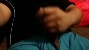 Big Latino Cock Orgasm