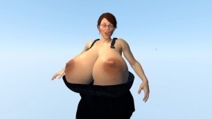 Breast Expansion Test With/without Clothes