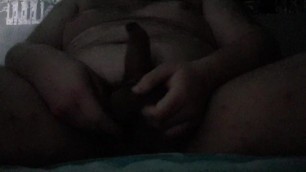 Uncut Chub Teen Gets Rid of his Morning Wood