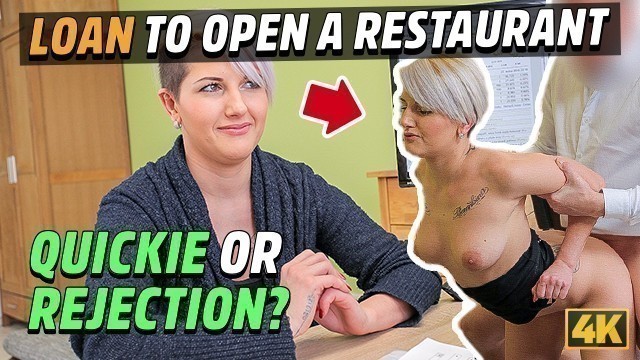 LOAN4K. Agent Calls Lussy Sweet for a Date but she Fucks him