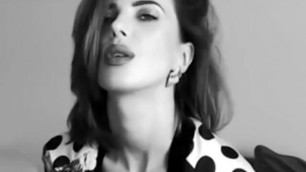 Sexy and Elegant Smoking Woman