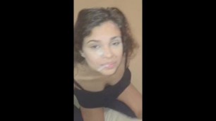 Giving a Sexy Latino a Big Facial