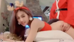 My Girl want to Suck&fuck Santa Thai X-mas Day [2]