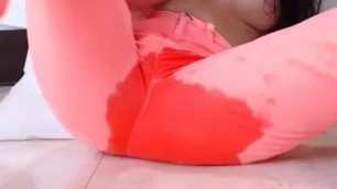 Teen Talk with Fans and Squirting a Lot in Pants