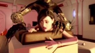 Dominant Lady 3D Handjob