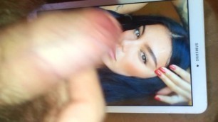 Facial Cocking Tribute Hot Girl