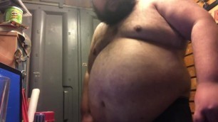 Cigar Belly Bear Clip