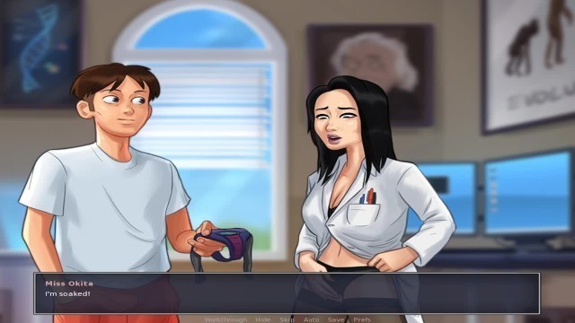 Summer Time Saga (PT 7) - Gave the Science Teacher 5 Orgasms in Class