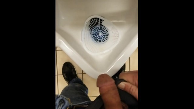 Public Urinal Piss