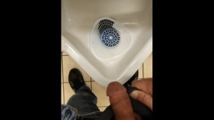 Public Urinal Piss