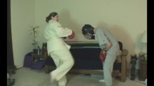 Mary Karate Ball Busting