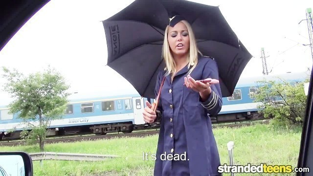 StrandedTeens - Hitchhiking Steurtess Loves Cock