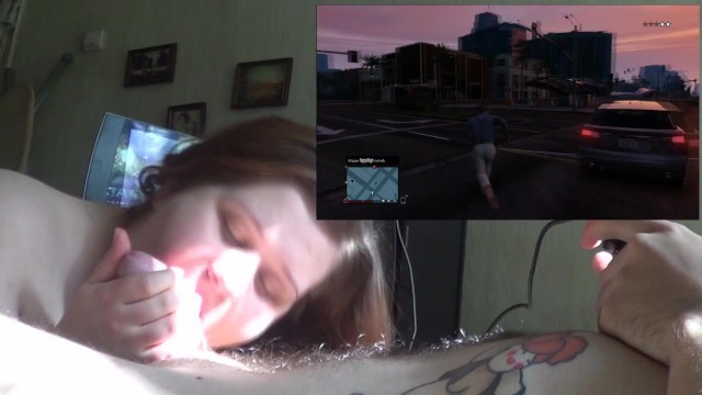 BBW Tanya Mellow Blowjob Vs. GTA Online