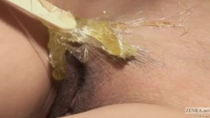 Uncensored Bizarre Japanese Pubic Shaving Salon Subtitled