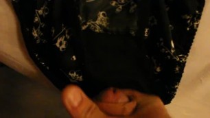 Cum in Mom's Panties again