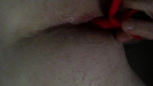 She Fists his Arse for the first Time