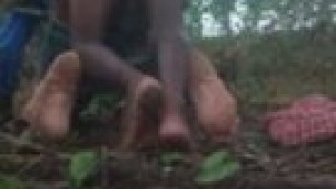 Desi Adivasi gay fucking outdoors