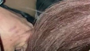 My sissymaid, sucking me. cum shot at end! yum