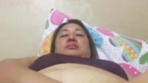 Chubby Filipino masturbating