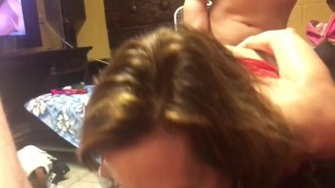 Stef getting cock at porn theater