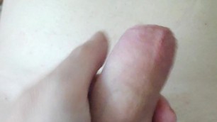 Humiliating handjob for small dick