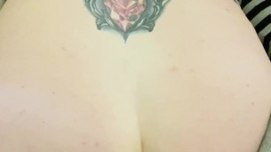Tramp Stamp Shemale Solo