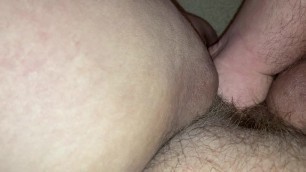 Fisting my hairy SSBBW Wife