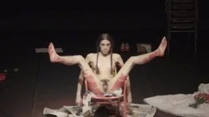 JuanaDolores brings up her hairy vagina for you to kiss