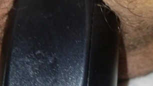 Fucking 43 yr old latina with TV remote