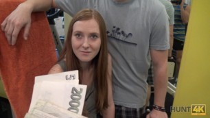 HUNT4K. Cuckold for cash permits hunter to fuck his GF