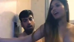 Asian couple has creamy sex