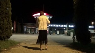 transgender travesti  dildo soundingl  lingerie outdoor 62