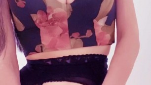 I stretch my juicy holes with a bottle and masturbate for you