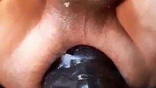 #2 sissy whit thick dildo