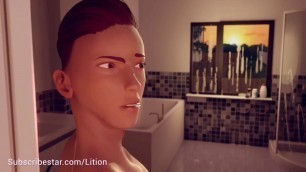 Mom embarasses Son by CUMMING more than him