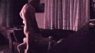 Cumshot on neighbour swinger wife. Jerk off on nice tits
