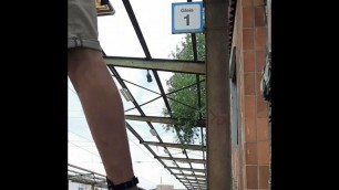 Walking on a station