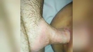 Cumming inside the ass