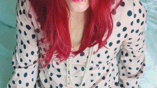 Joana V0mit masturbation showing face