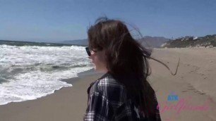 Atkgirlfriends Brooke Johnson Malibu Hot Threesome