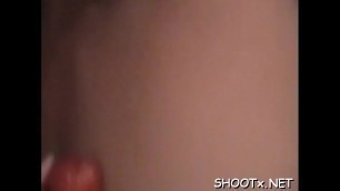 Astounding brunette Tanya fucks in lots of poses