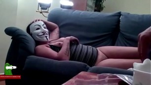The like playing with disguises for getting hot ADR0263
