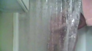 skinny blonde fucked in the shower