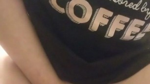 Just a whore playing with herself
