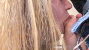 my wife giving a bday blowjob to her lover while i film part 2