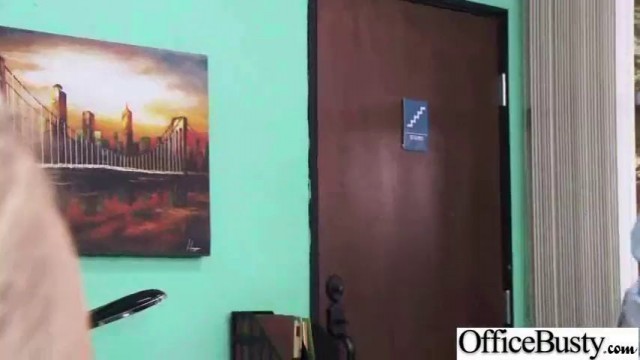 Horny Busty Girl (madison scott) Fucks Hardcore In Office clip-28