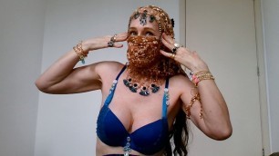 Brazilian Miss in Arabe fetish sexual secrets of a belly dancer