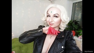 CUCKOLD FemDom POV free porn video - sexy blonde MILF - dirty talk and humiliation